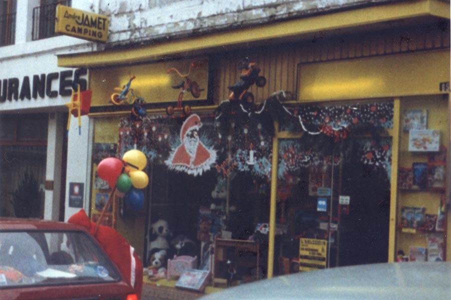 Le magasin Domino à Marmande en 1973